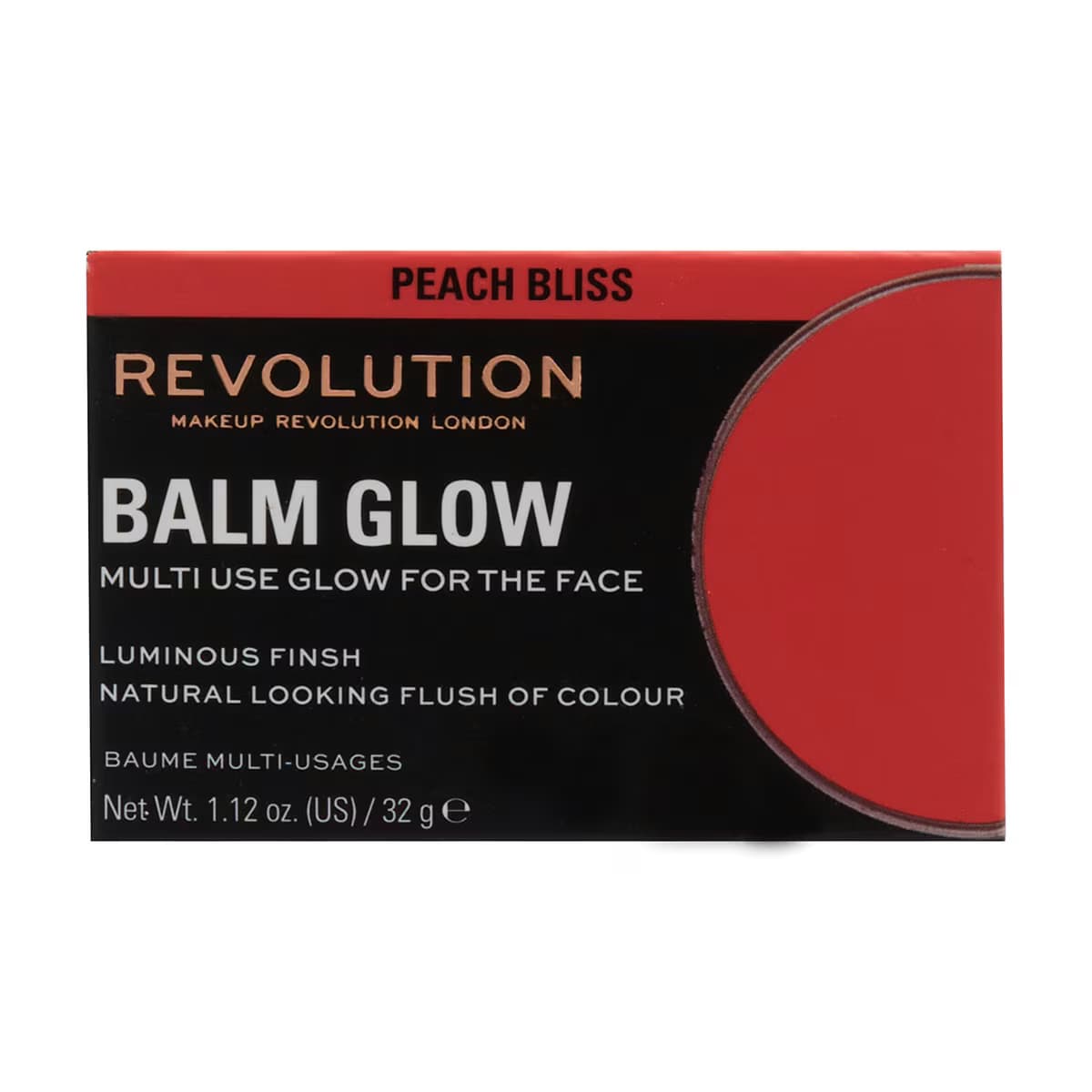 Revolution Glow Balm Peach Bliss Allık 4