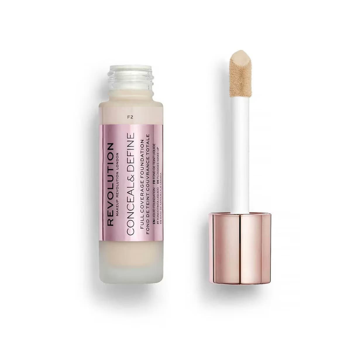Revolution Conceal & Define Fondöten F2 3