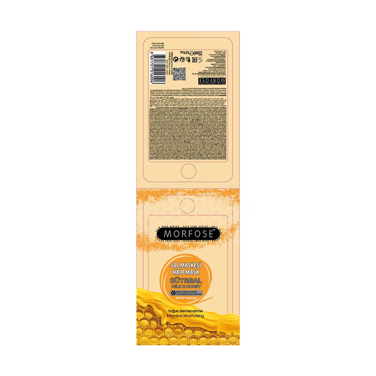 Morfose Saç Maskesi Süt Bal 25 ml 5