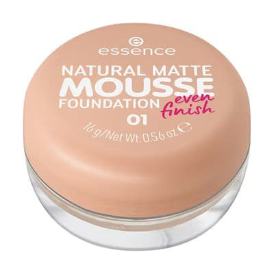 Essence Natural Matte Mousse Fondöten No: 01