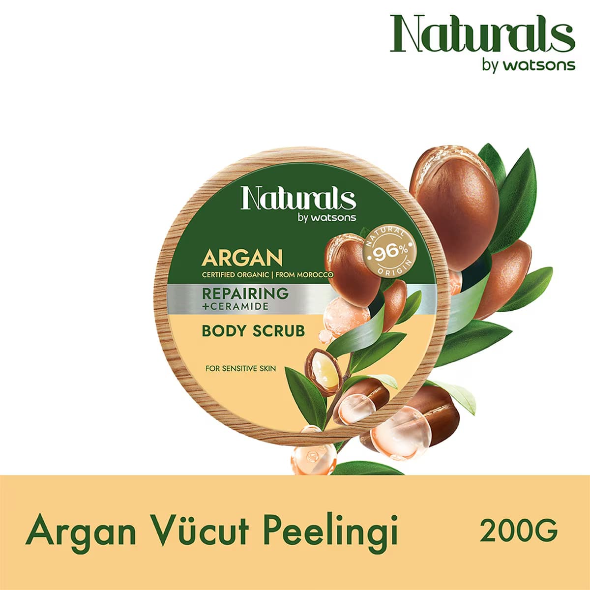 Naturals By Watsons Argan Vücut Scrub 200G