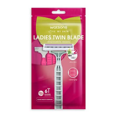 Watsons Kadın 2 Bıç Kullan At Tıraş Bıçağı 6'lı