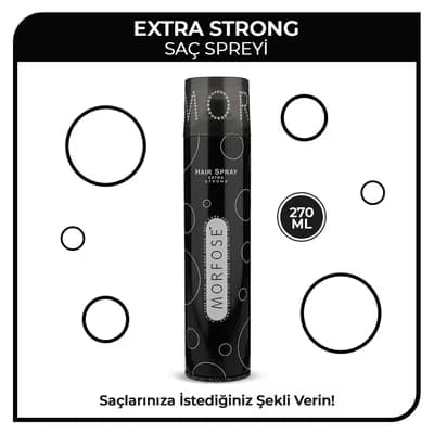Morfose Extra Strong Saç Spreyi 270 ml