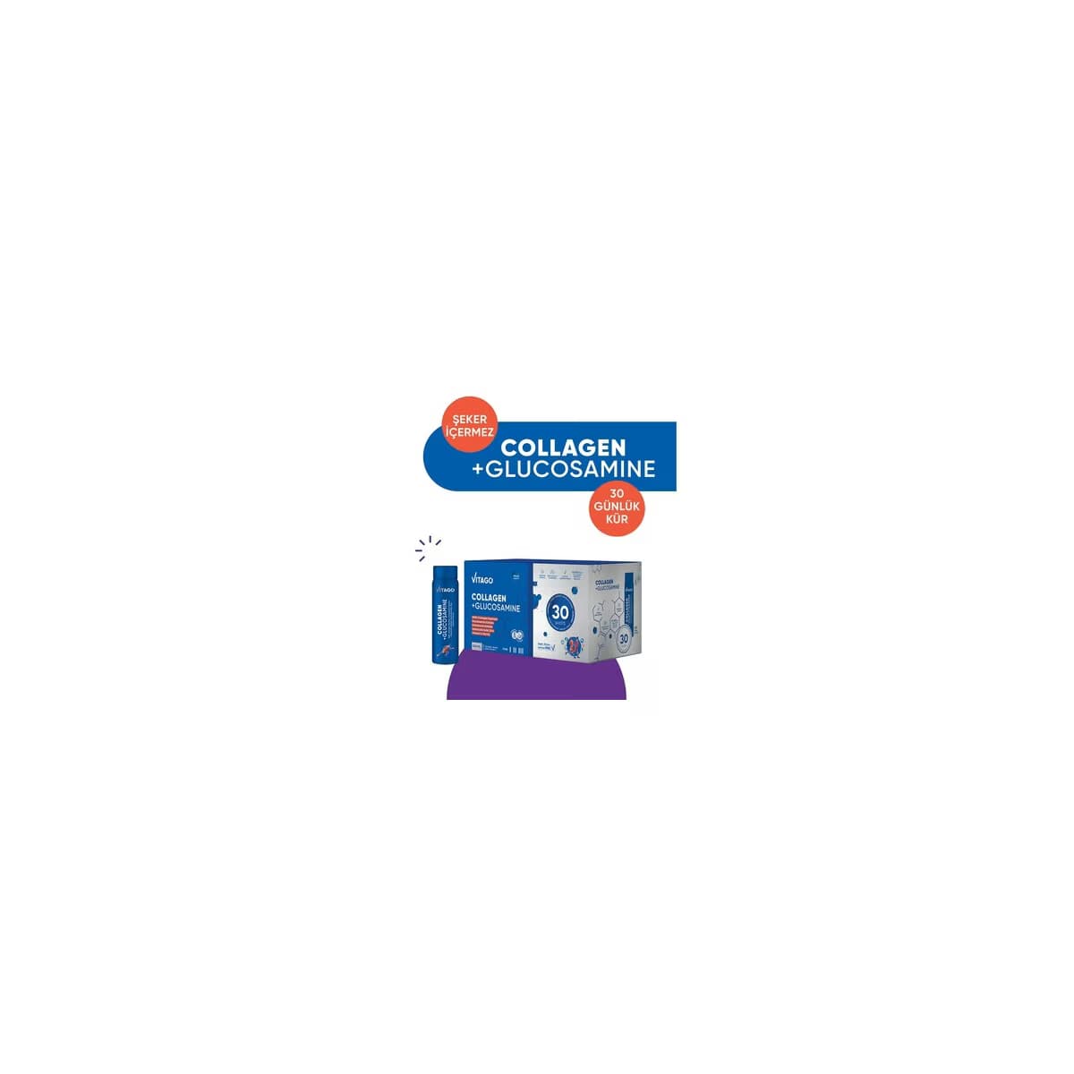 Vitago Collagen+Glukozamin Shot 30x40 ml 3