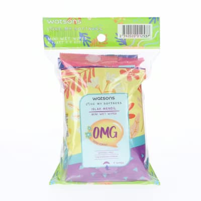 Watsons Mini Islak Mendil Mix 4'lü Paket