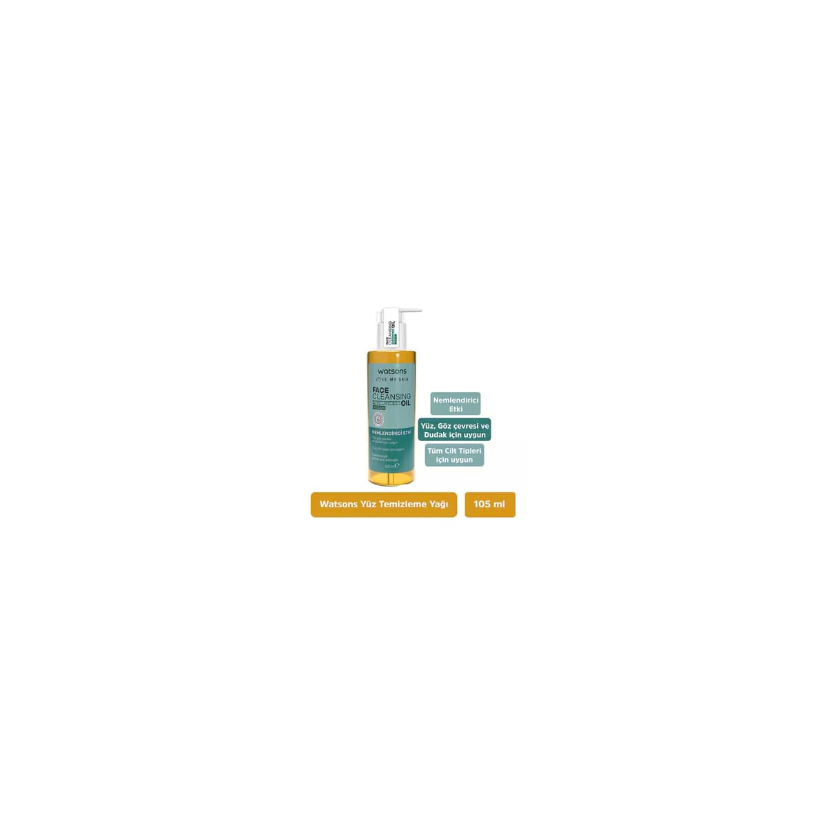 Watsons Yüz Temizleme Yağı 105 ml 4