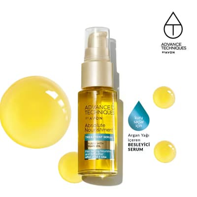Avon Argan Yağı  Besleyici Saç Serumu 30 ml