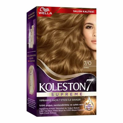 Wella Koleston Kit Saç Boyası Kumral 7/0