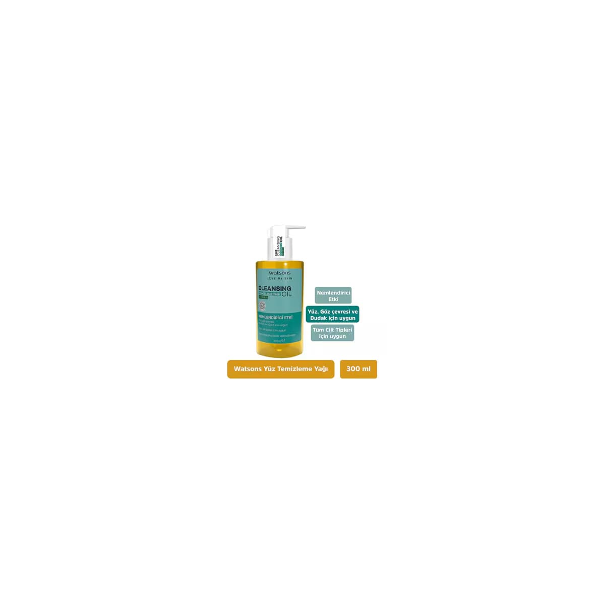 Watsons Yüz Temizleme Yağı 300 ml 4