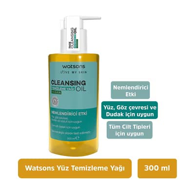 Watsons Yüz Temizleme Yağı 300 ml