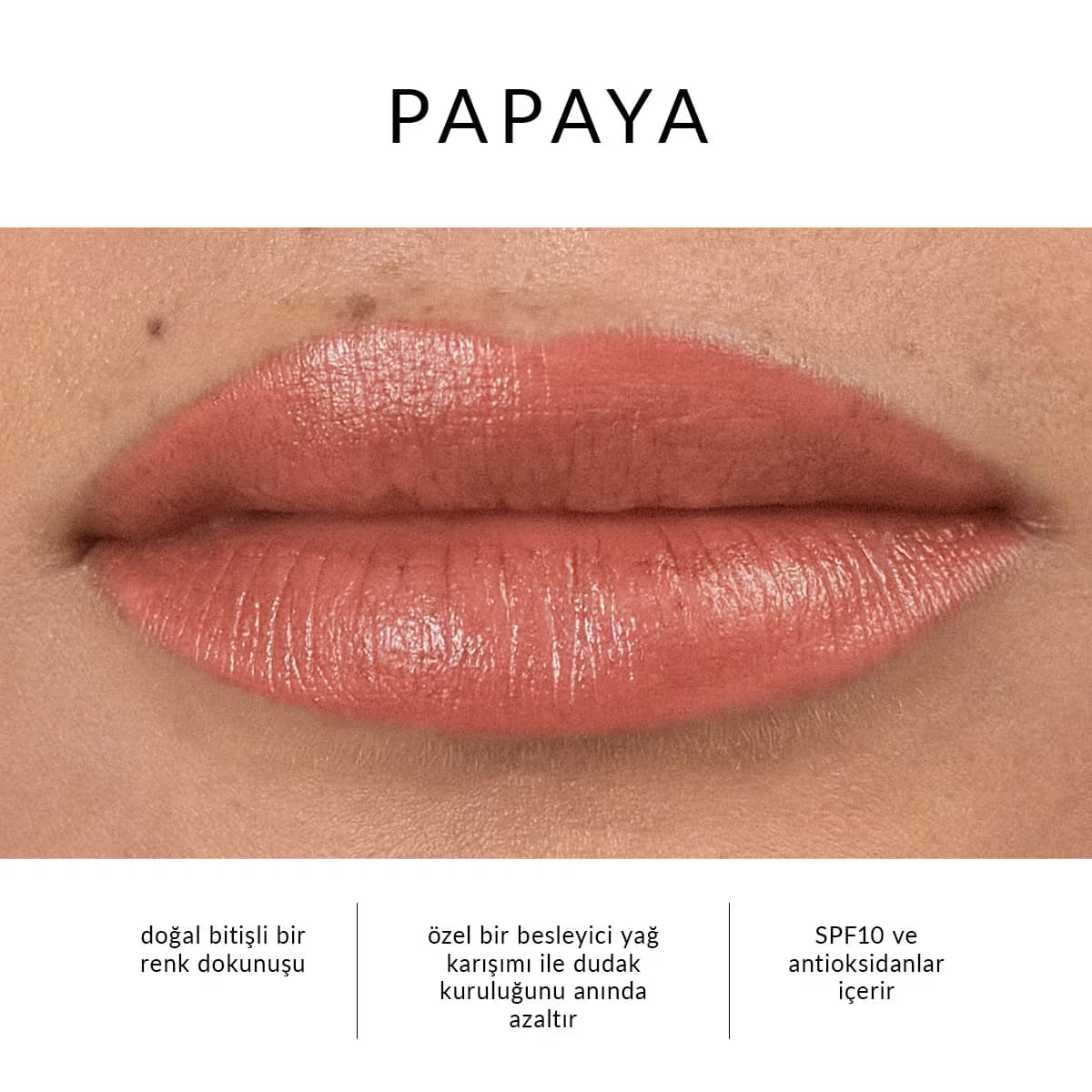 Avon Tinted Dudak Balmı Papaya 4