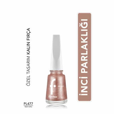 Flormar Pearly Oje No: 477-Rosy Opal