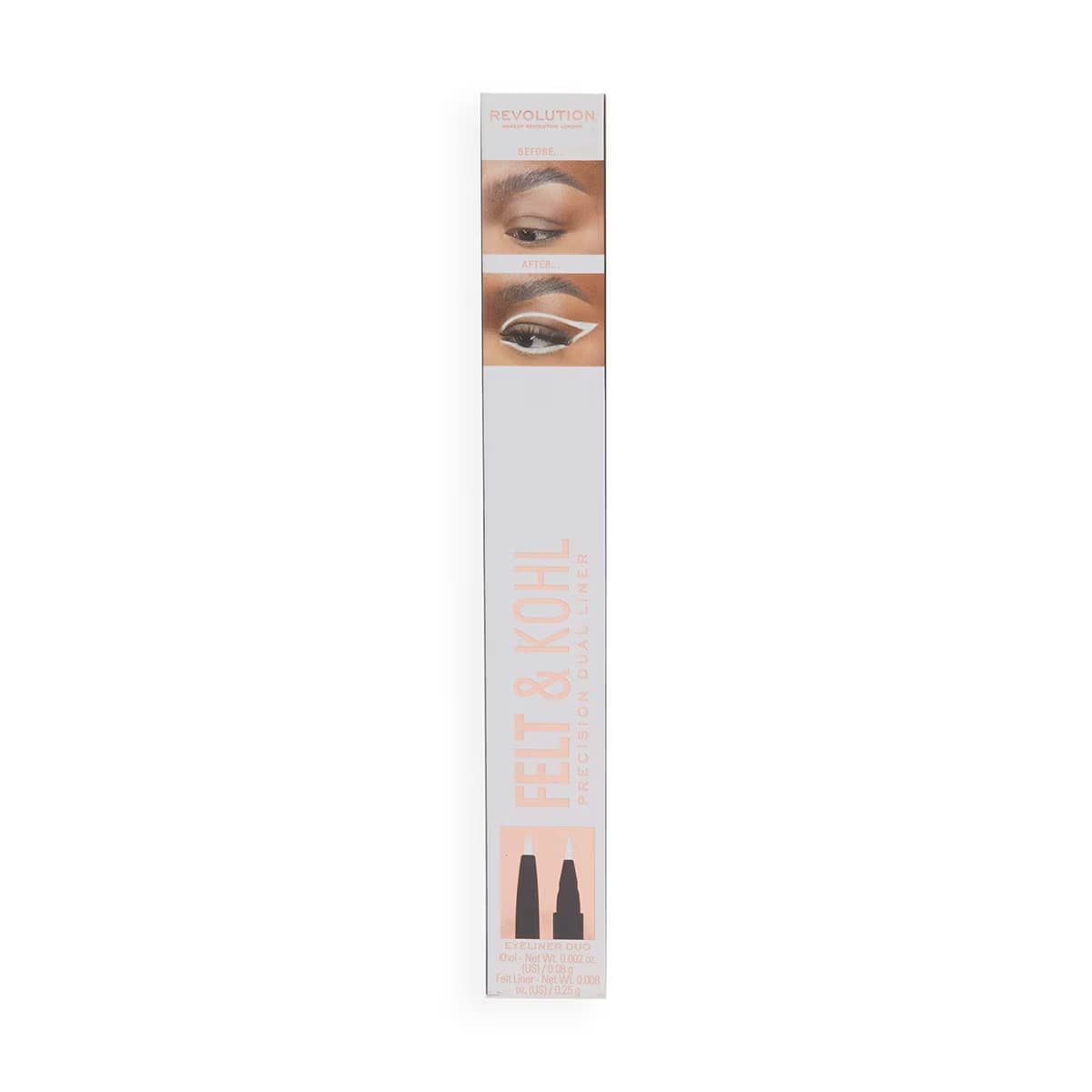 Revolution Felt And Kohl Eyeliner Beyaz 4
