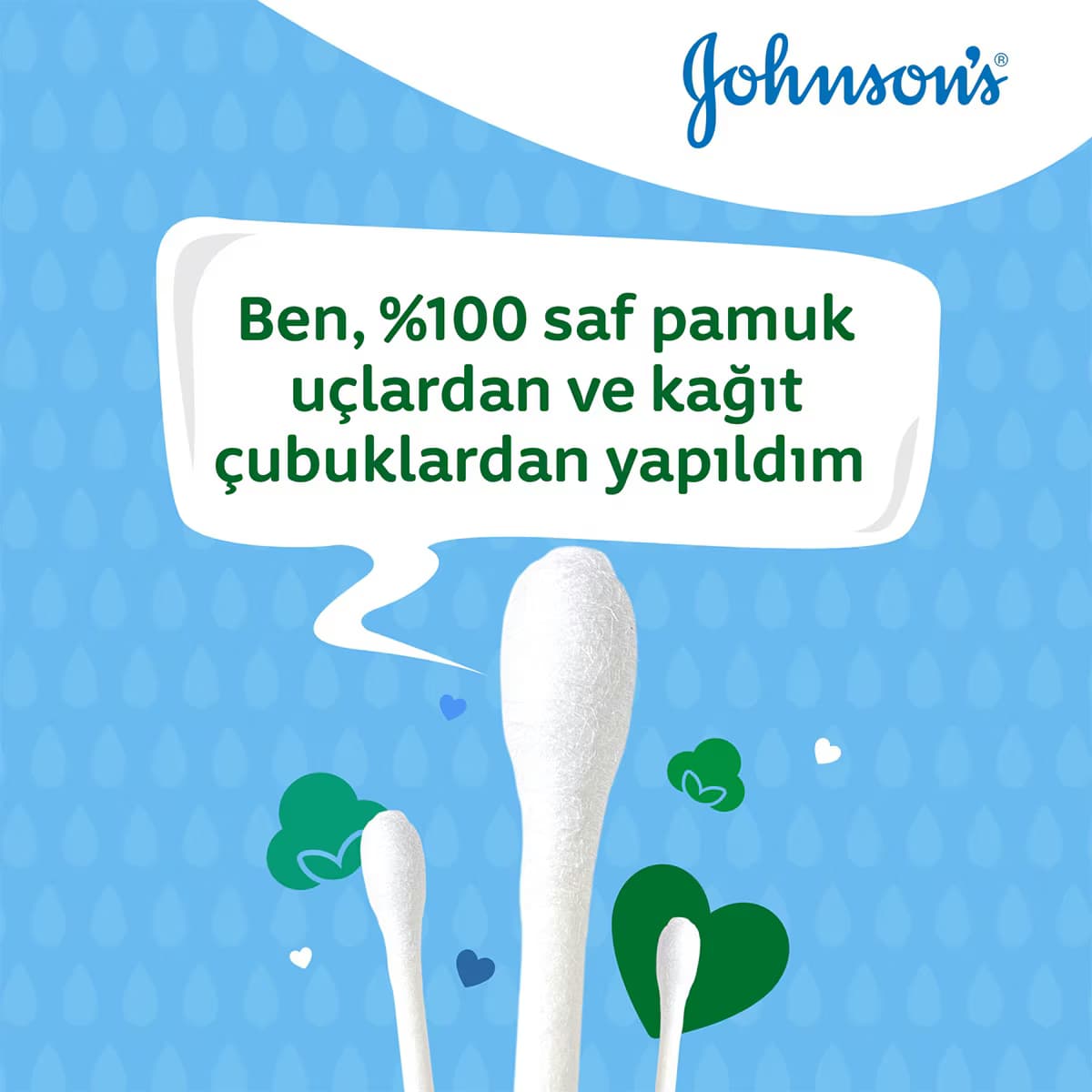 Johnson's Bebek Kulak Çubuğu 200 Adet 2