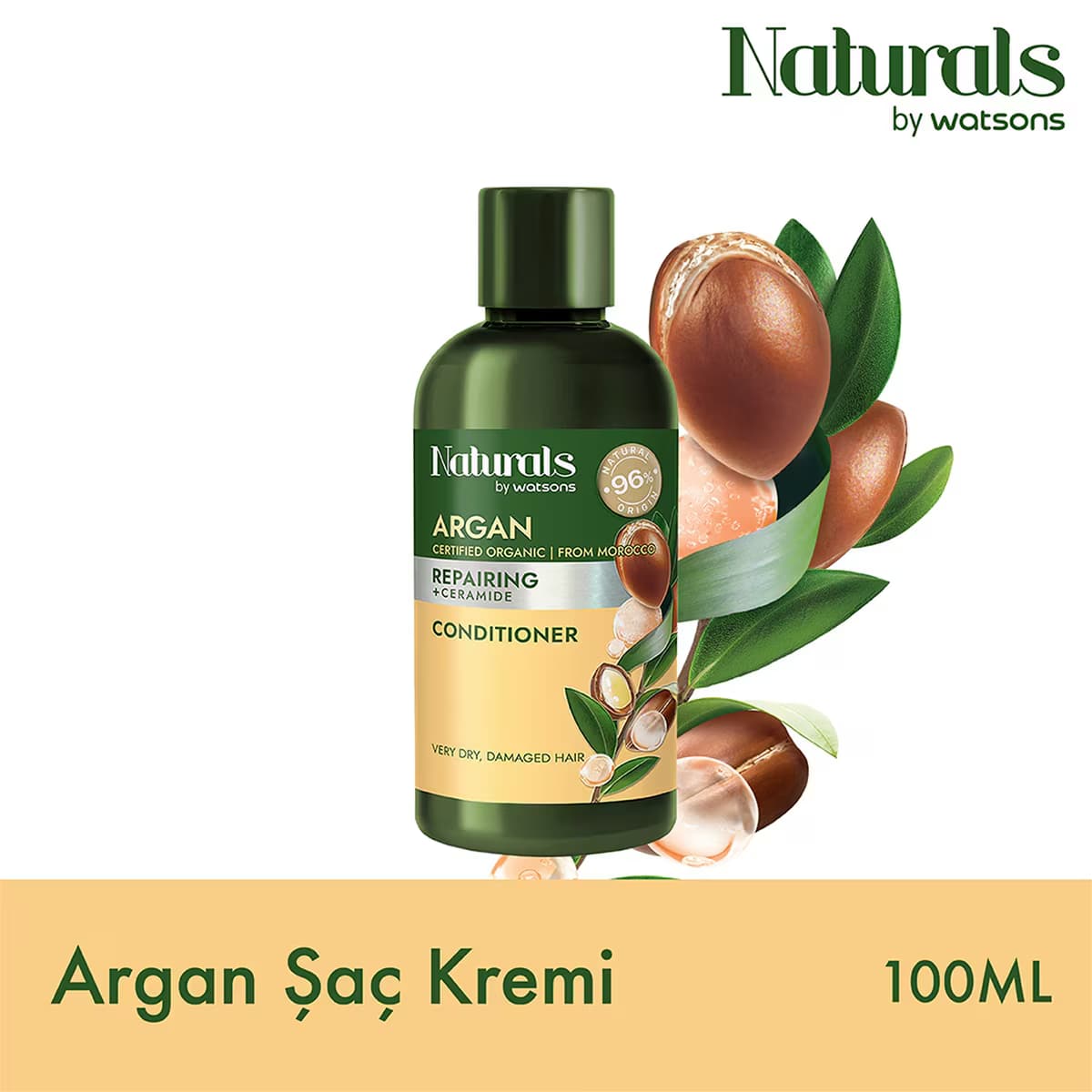 Naturals By Watsons Argan Saç Kremi 100 ml