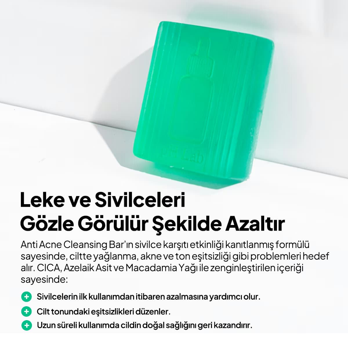 Ph Lab Anti Akne Temizleme Bar 50 ml 5