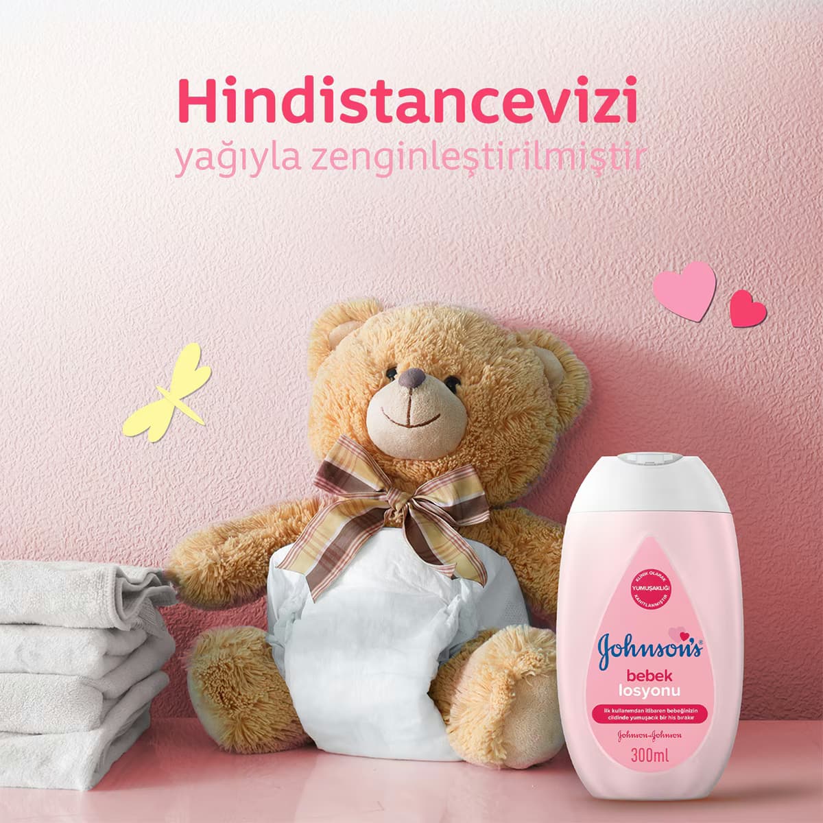 Johnson's Bebek Losyonu 300 ml 3