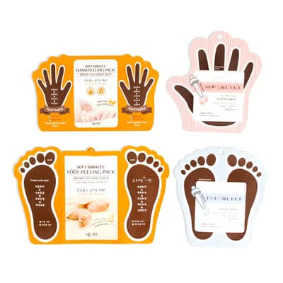 Mjcare 4'lü El Ayak Peeling ve Bakım Seti
