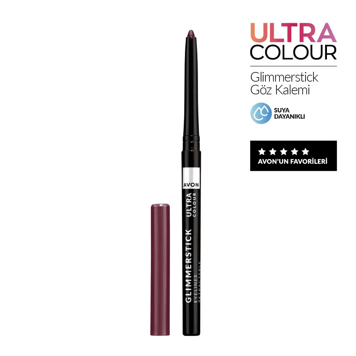 Avon Asansörlü Göz Kalemi Majestic Plum 5