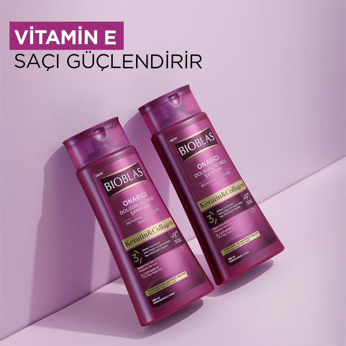Bioblas Collagen and Keratin Şampuan 360 ml 4