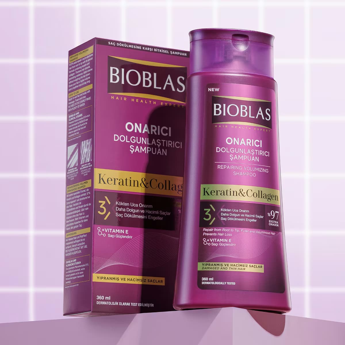 Bioblas Collagen and Keratin Şampuan 360 ml 5