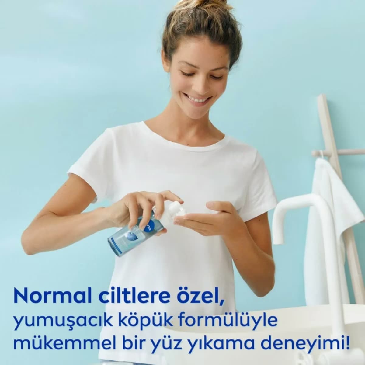 Nivea Yüz Yıkama Köpüğü Normal Ciltler 150 ml 2