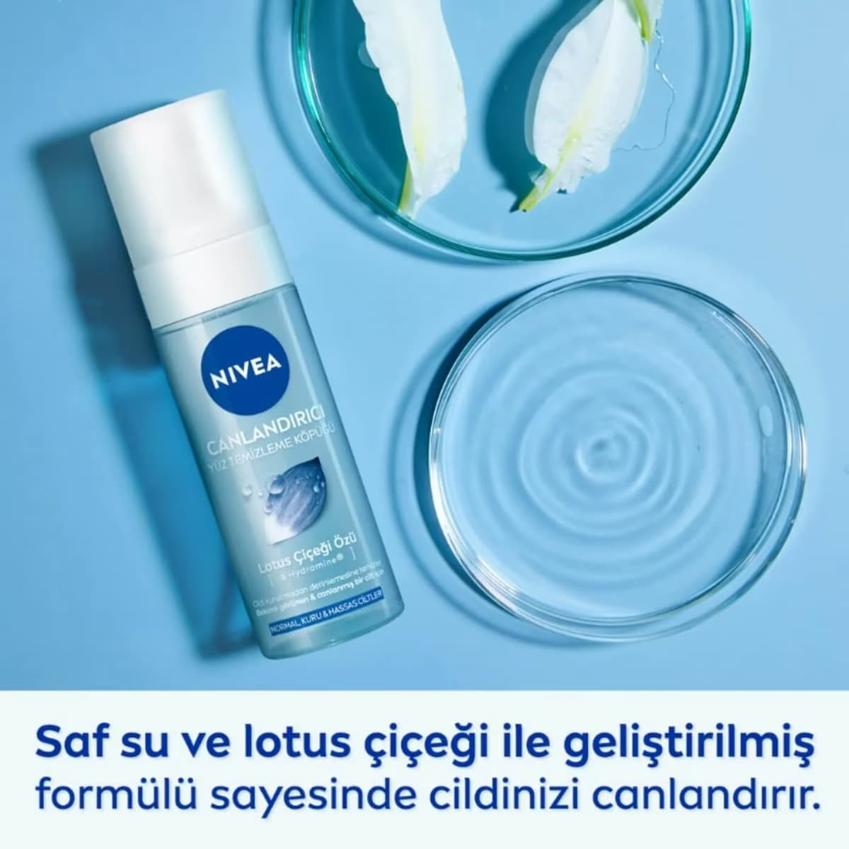 Nivea Yüz Yıkama Köpüğü Normal Ciltler 150 ml 4