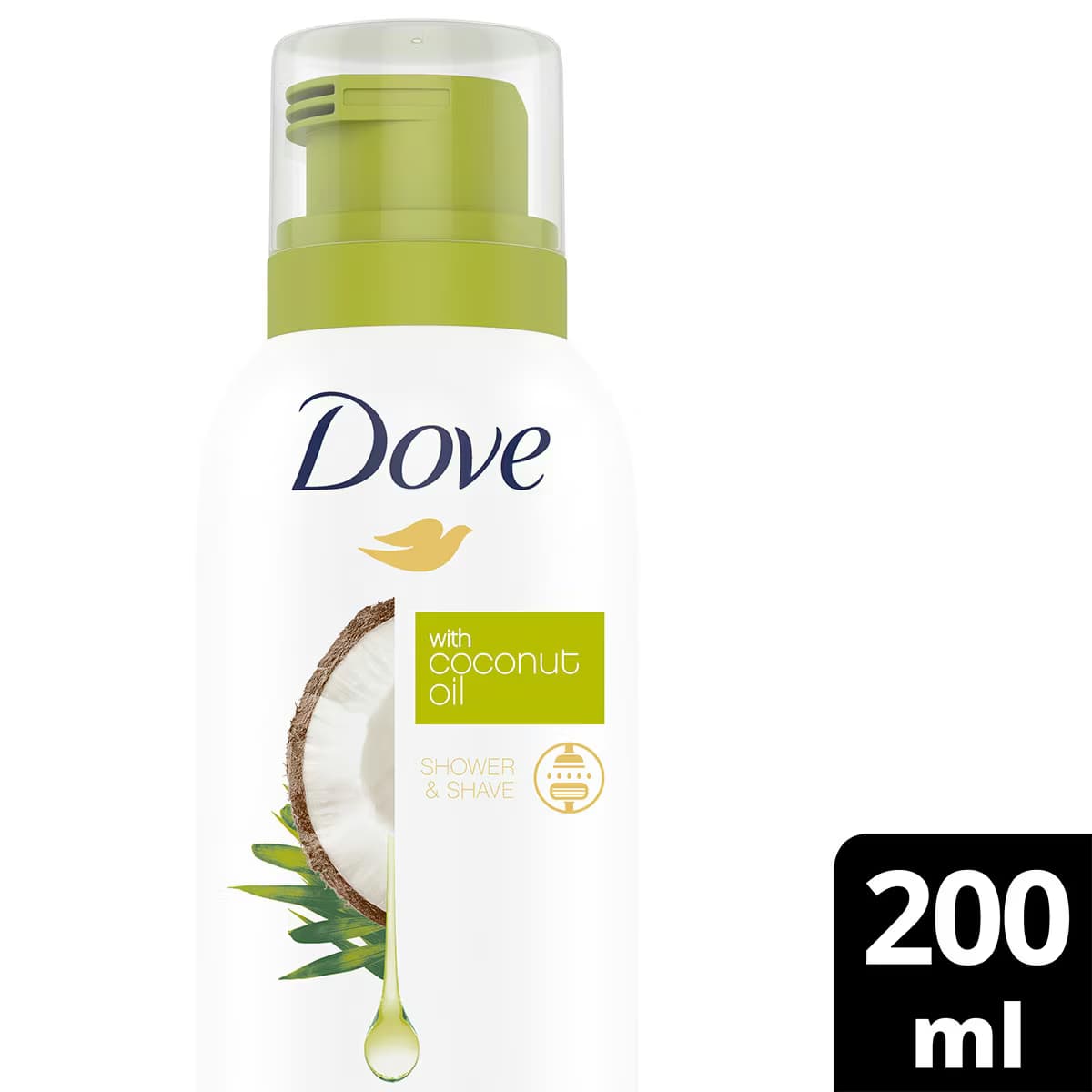 Dove Coconut Oil Duş Köpüğü 200 ml