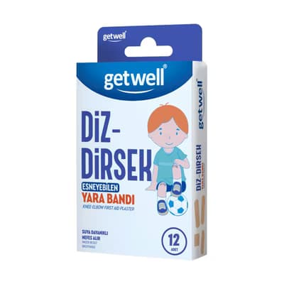 Getwell Diz Dirsek Yara Bandı 12 Adet