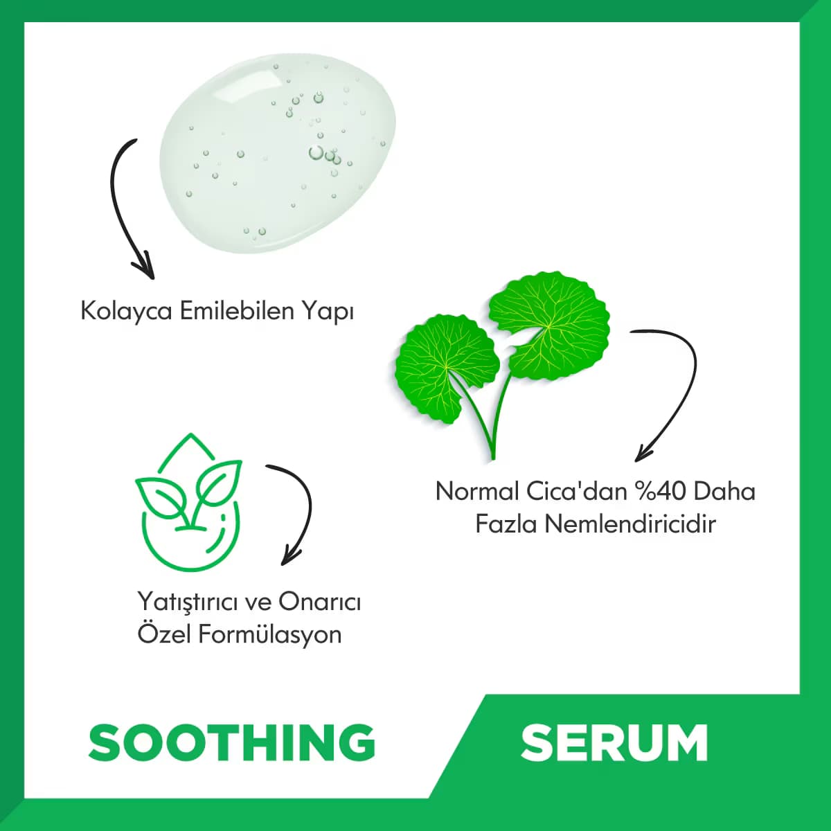 Pure Beauty Cica Soothe Serum 30 ml 2