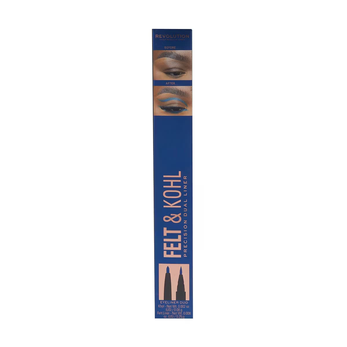 Revolution Felt and Kohl Eyeliner Mavi 4