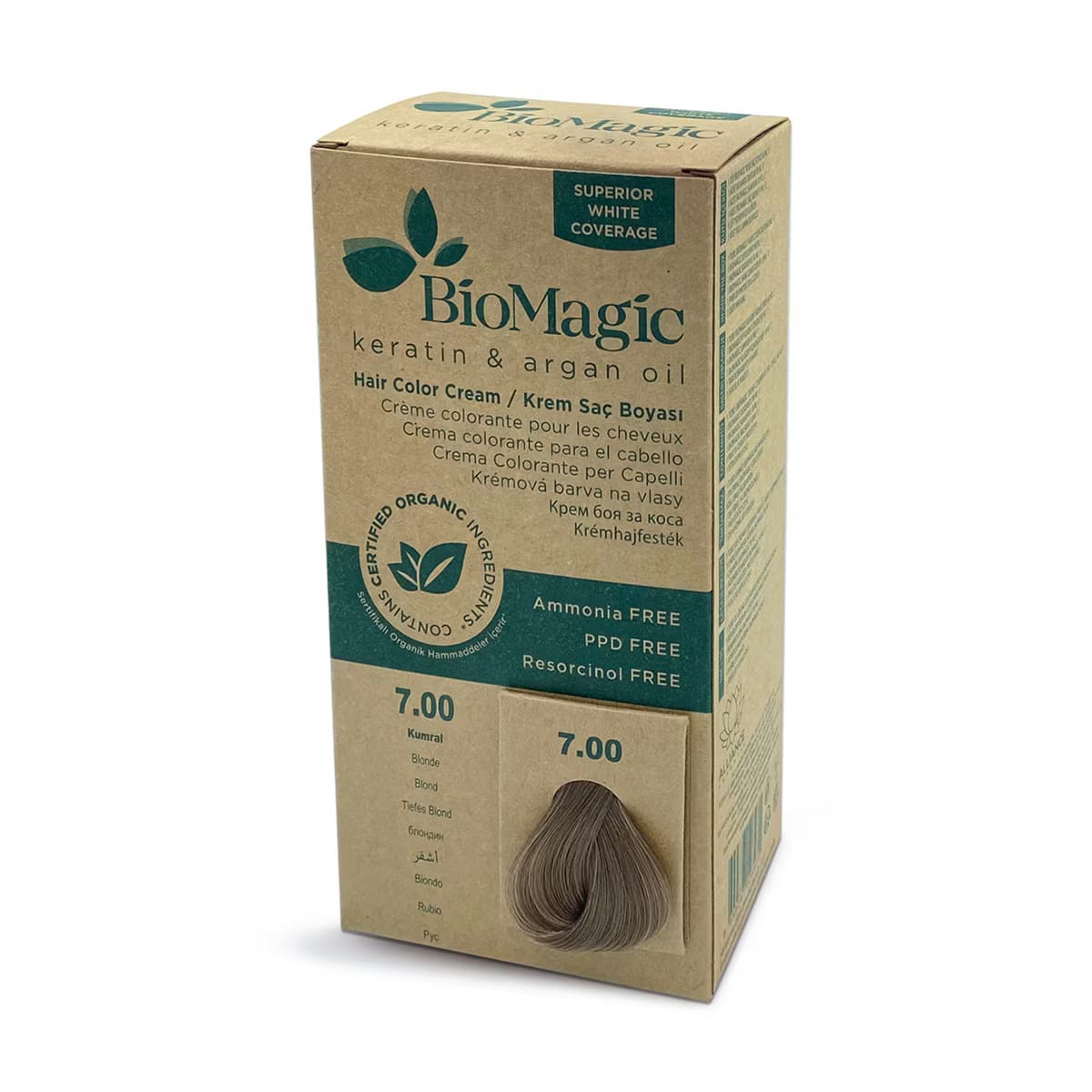 Biomagic Saç Boyası Kumral No: 7.00
