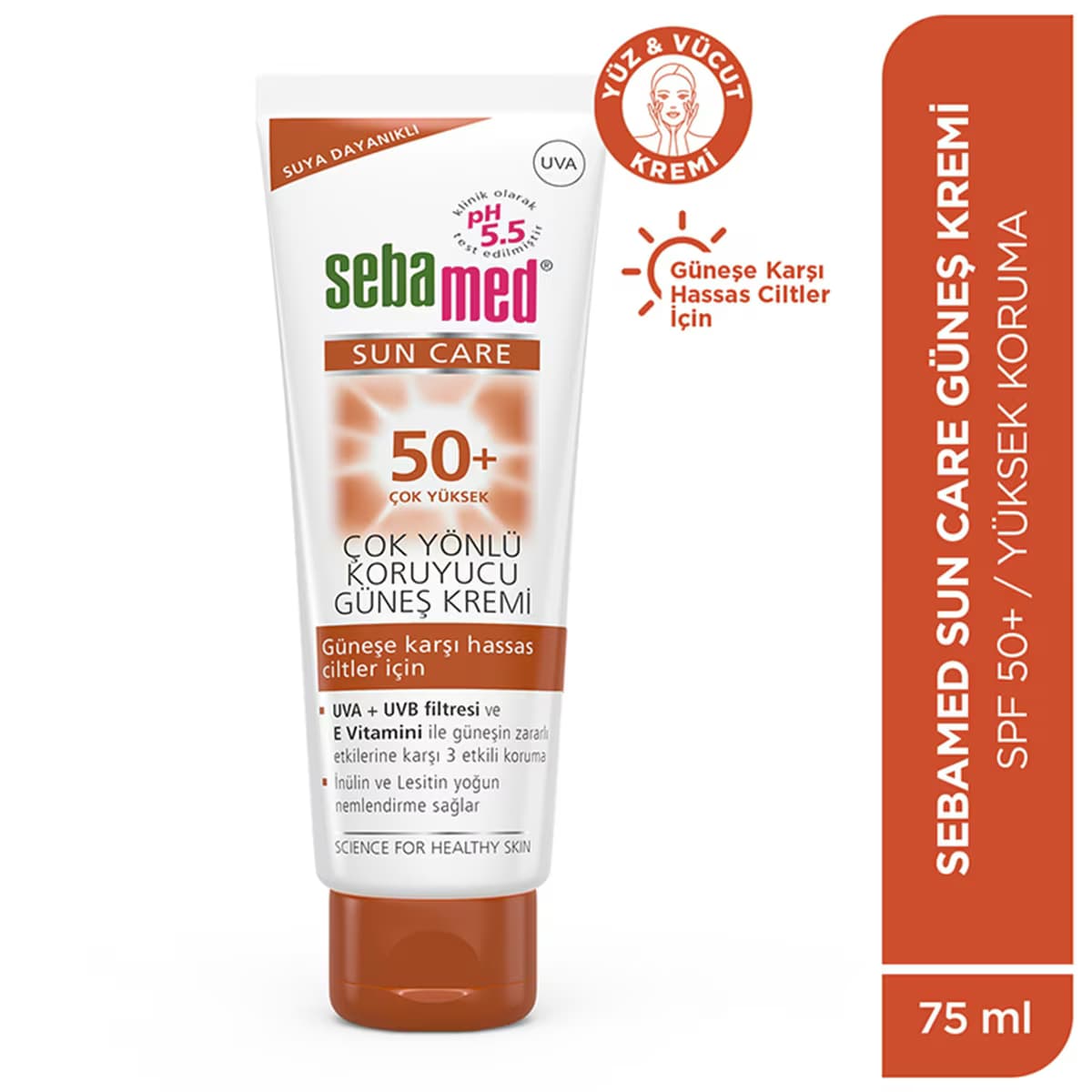 Sebamed Sun Koruyucu Güneş Kremi Spf50+ 75 ml