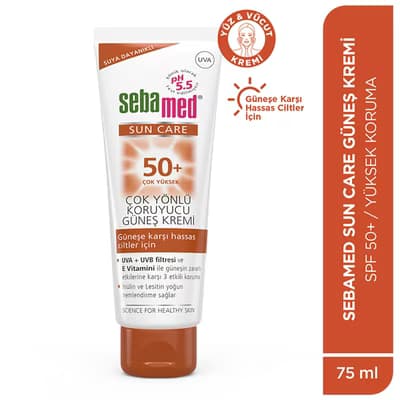 Sebamed Sun Koruyucu Güneş Kremi Spf50+ 75 ml