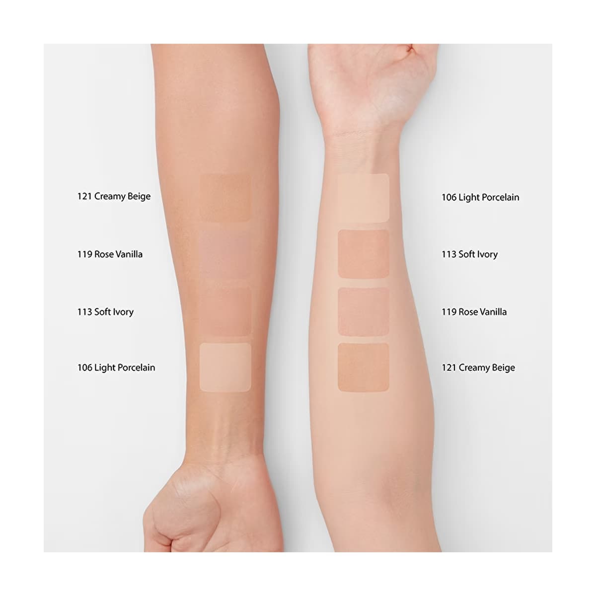 LYKD Mat Fondöten 121 Creamy Beige - Gratis 2