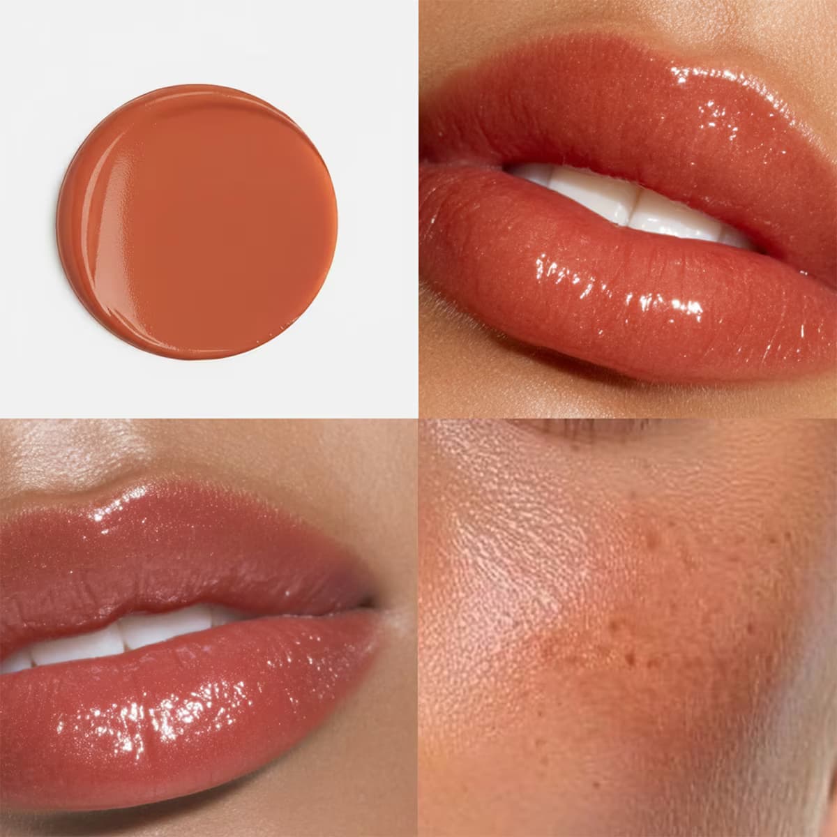 La Faé Lip & Cheek Peptide Tint Peach Whirl 3