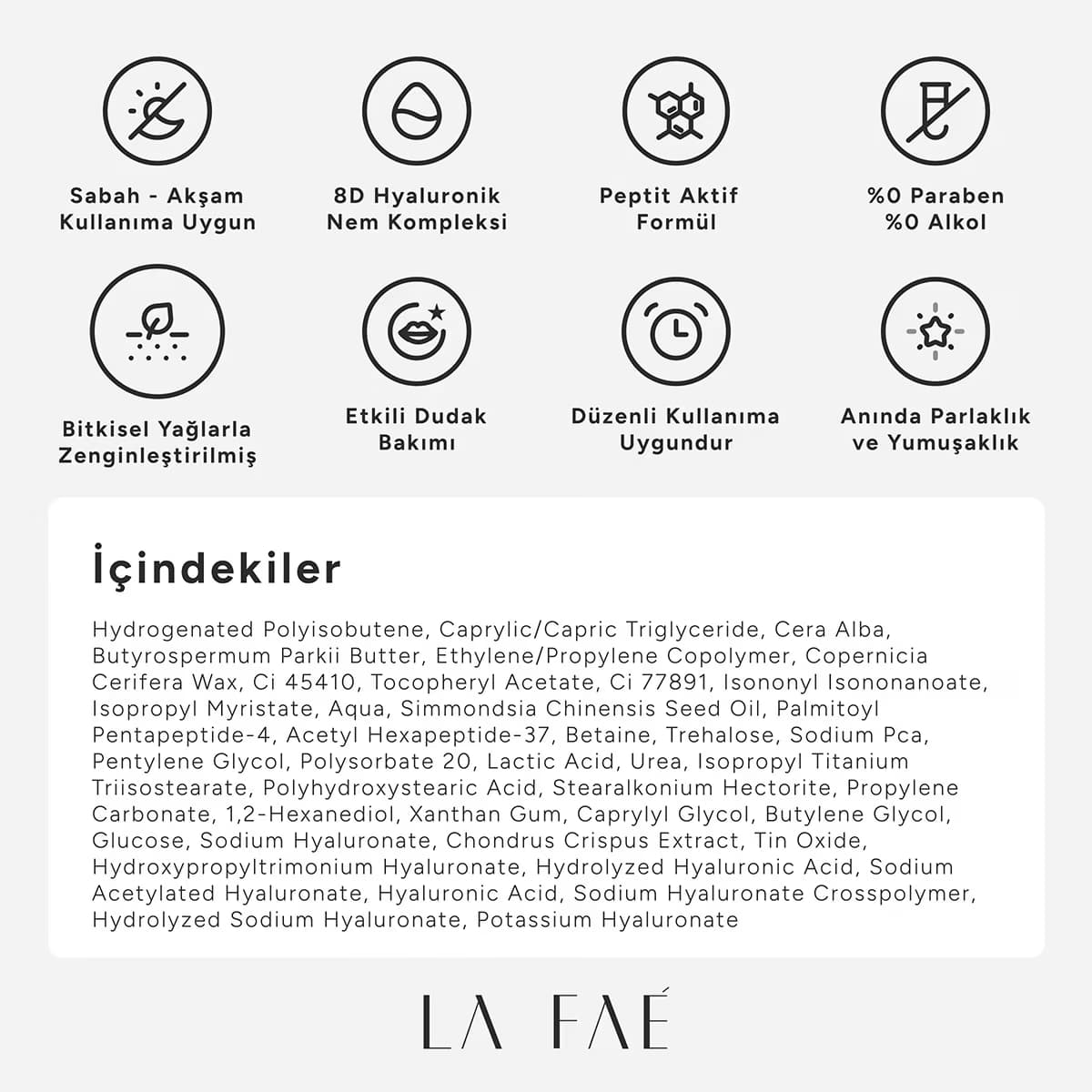 La Faé Lip & Cheek Peptide Tint Peach Whirl 5