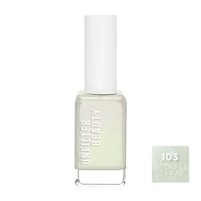Unfilter Beauty Oje  Sedefli Şeffaf No: 103