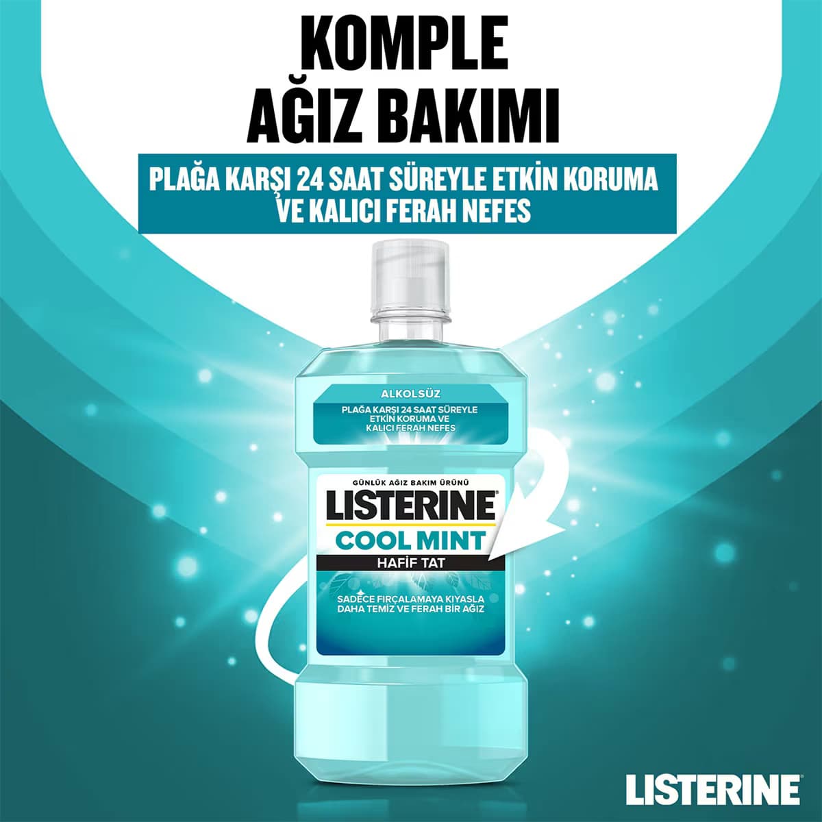 Listerine Cool Zero Ağız Suyu 250 ml 2