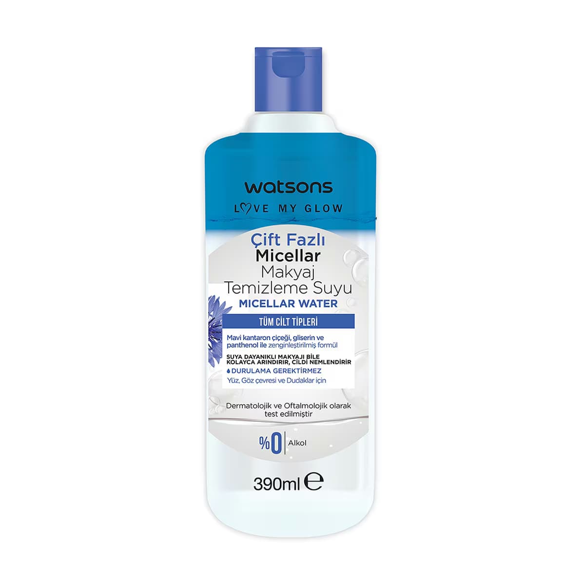 Watsons Çift Fazlı Micellar Su 390 ml 2
