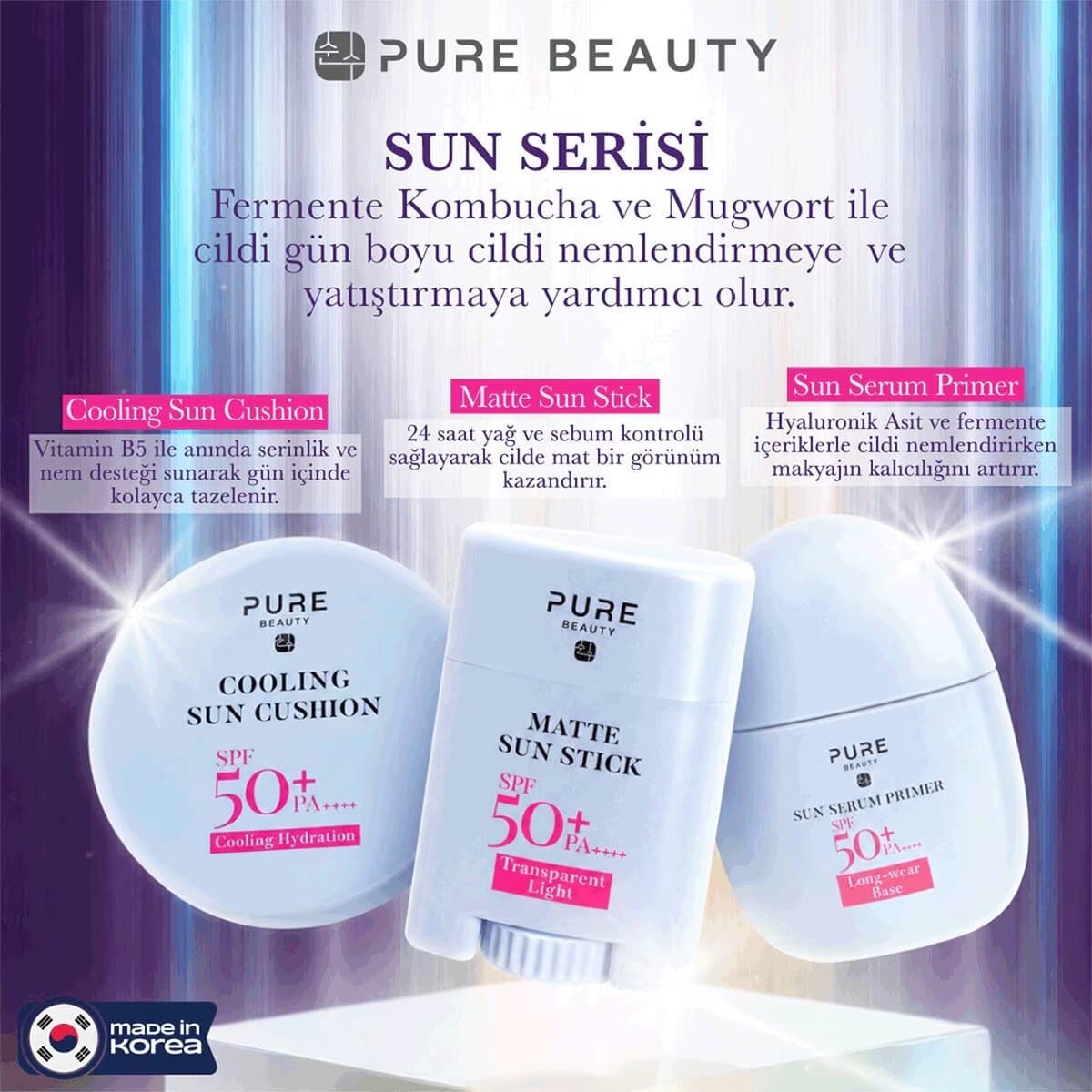 Pure Beauty Matte Sun Stick SPF50+ 17 g 4