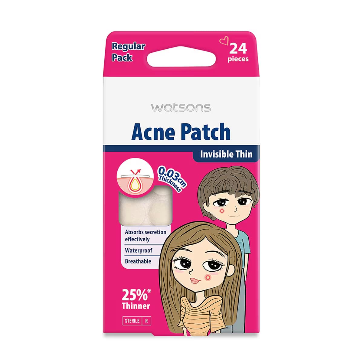 Watsons Akne Bandı Standart 24 Adet 2
