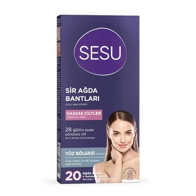 Sesu Soğuk Ağda Bandı Mini 20 Adet