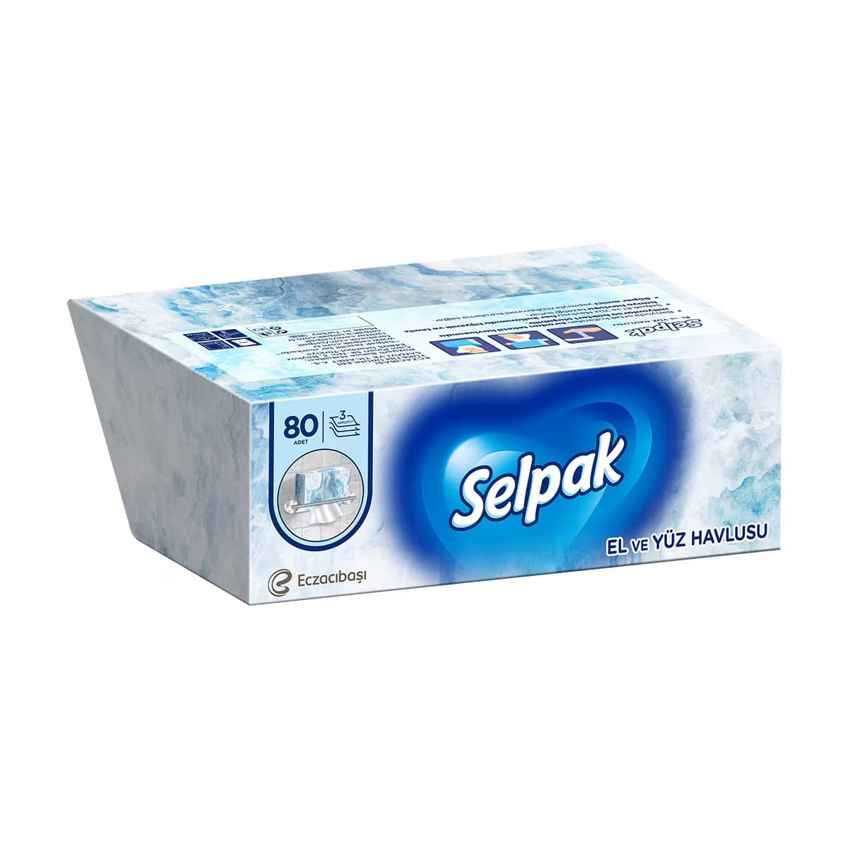 Selpak Çek Al El ve Yüz Havlusu 80'li 2