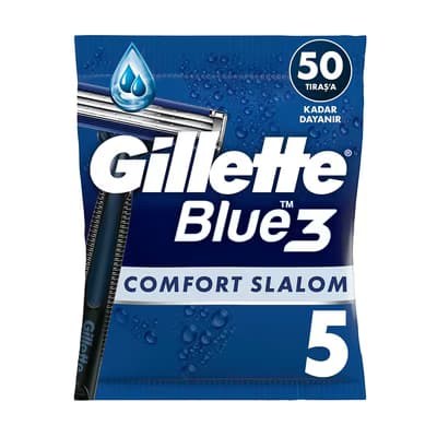 Gillette Blue3 Comfort Slalom 5'li