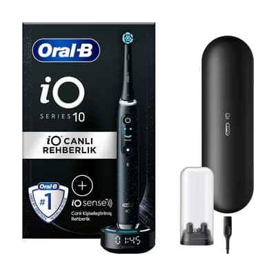 Oral-B iO10 Şarjlı Diş Firçası Siyah