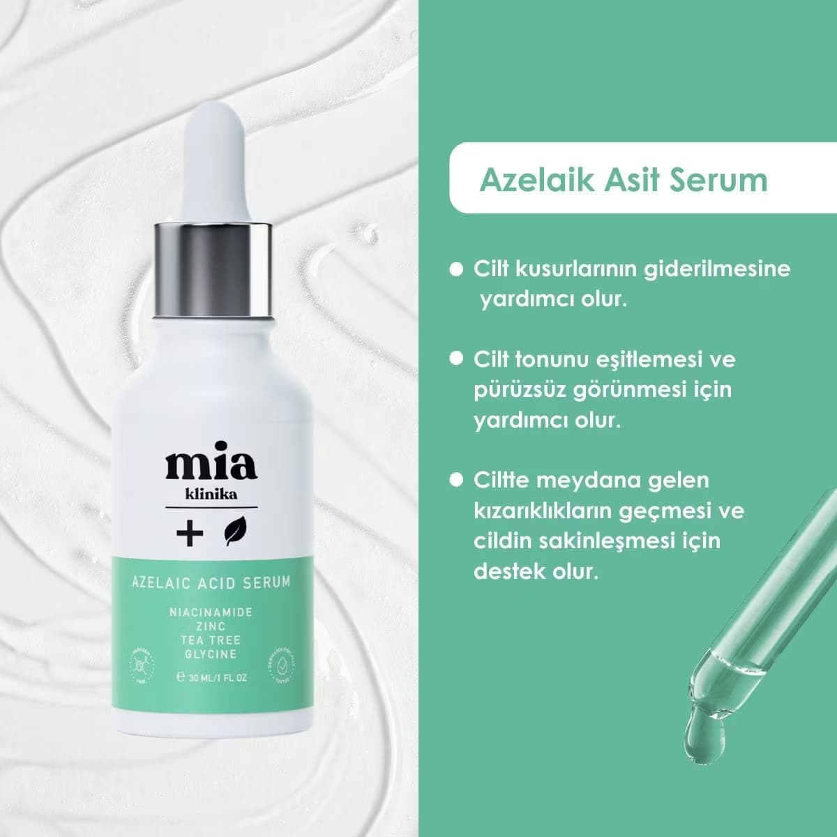 Mia Klinika Azelaik Asit Serum 30 ml 2