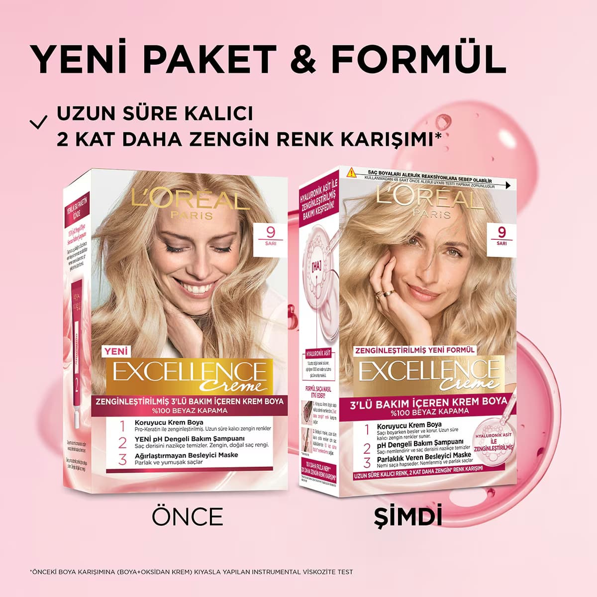 L'Oreal Paris Excellence Sarı Saç Boyası 9 2