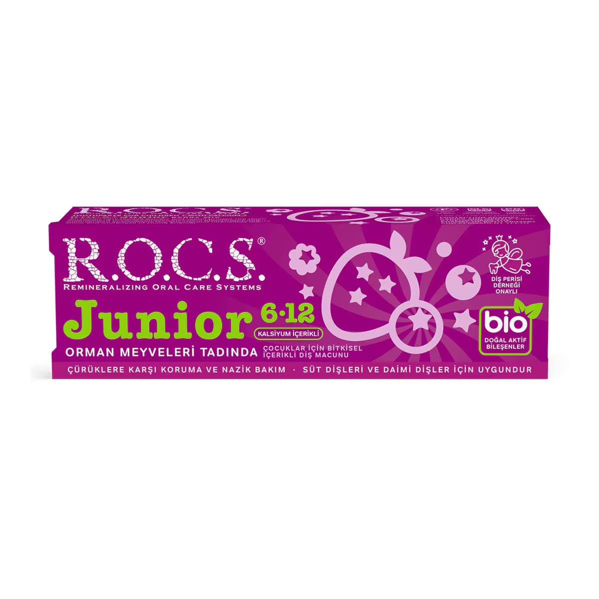 Rocs Orman Meyveli Çocuk Diş Macunu 60 ml 2