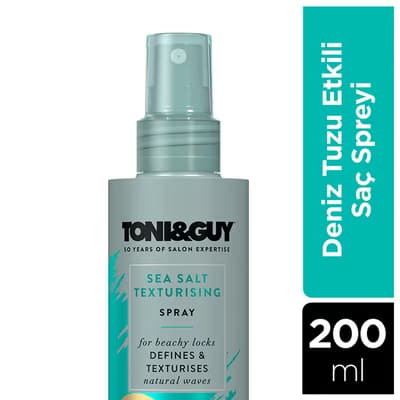 Toni&Guy Deniz Tuzu Etkili Sprey 200 ml